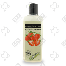 Універсальний лубрикант на водній основі Intimate Organics Wild Strawberries