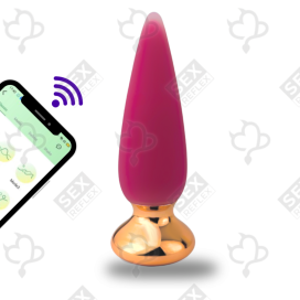 Анальна пробка з вібрацією Cone of Passion