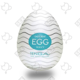 Мастурбатор Tenga Egg Wavy Blue