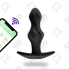 Силіконова анальна пробка-вібратор Erotic Anchor