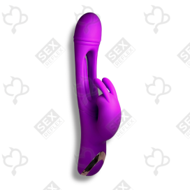 Вібратор зі стимулятором клітора G-Stimulator
